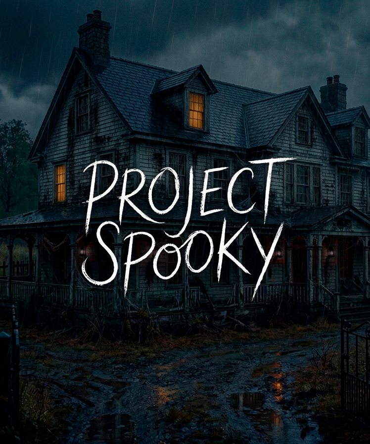 Key art de Project Spooky: una casa bajo la lluvia